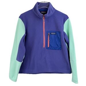 Patagonia Purple and Mint Jacket